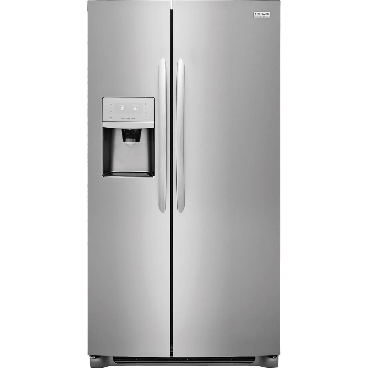 frigidaire fgss2635tf 25 6 cu ft side by side refrigerator stainless steel main